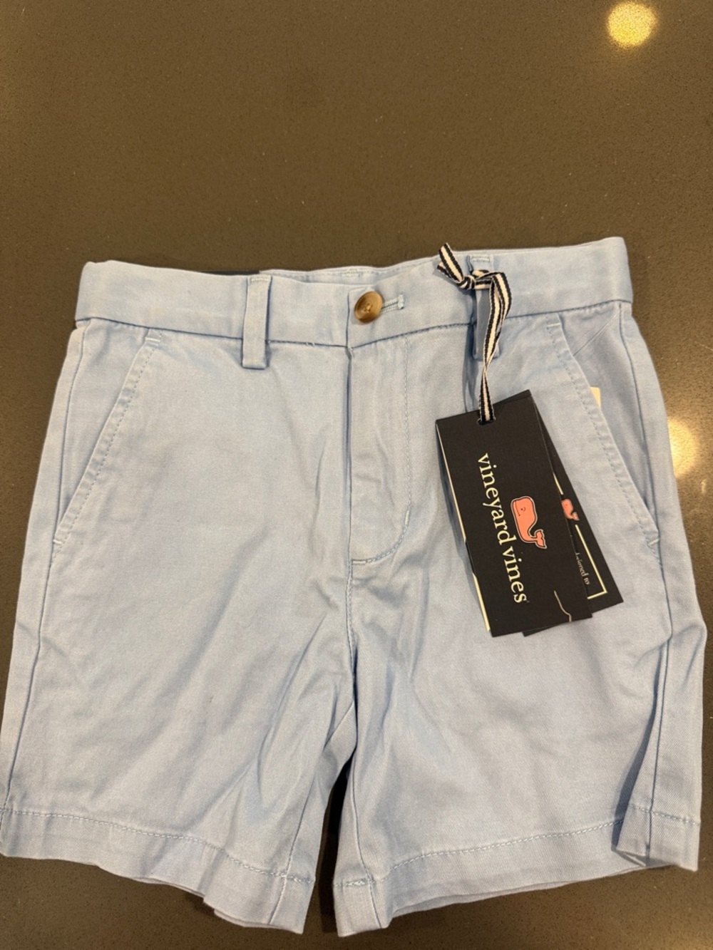 Vineyard Vines Pale Blue Cotton Casual Shorts